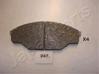 Тормозные колодки JAPANPARTS PA-247AF