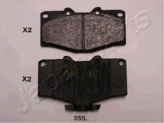 Тормозные колодки JAPANPARTS PA-255AF