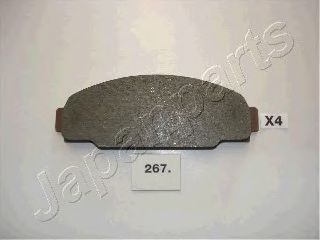 Тормозные колодки JAPANPARTS PA-267AF