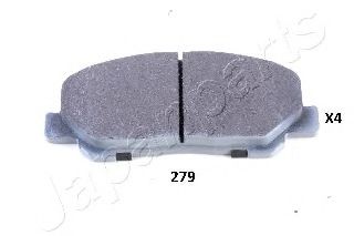 Тормозные колодки JAPANPARTS PA-279AF