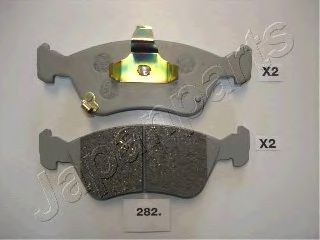 Тормозные колодки JAPANPARTS PA-282AF