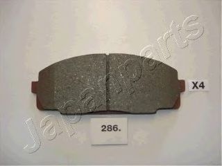 Тормозные колодки JAPANPARTS PA-286AF