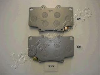 Тормозные колодки JAPANPARTS PA-292AF
