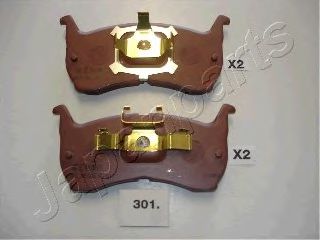 Тормозные колодки JAPANPARTS PA-301AF