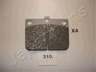 Тормозные колодки JAPANPARTS PA-310AF