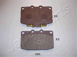Тормозные колодки JAPANPARTS PA-329AF
