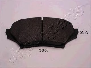 Тормозные колодки JAPANPARTS PA-335AF