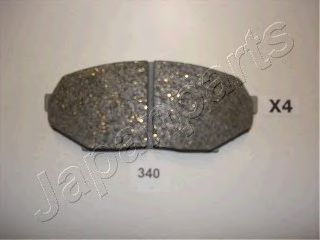 Тормозные колодки JAPANPARTS PA-340AF