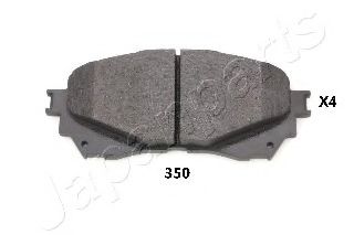 Тормозные колодки JAPANPARTS PA-350AF