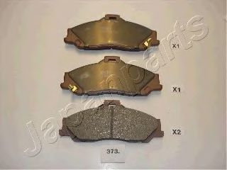 Тормозные колодки JAPANPARTS PA-373AF
