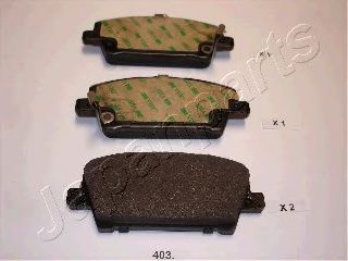 Тормозные колодки JAPANPARTS PA-403AF