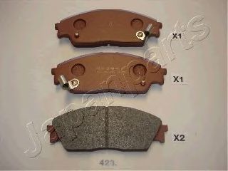 Тормозные колодки JAPANPARTS PA-423AF