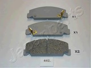 Тормозные колодки JAPANPARTS PA-442AF