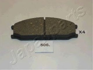 Тормозные колодки JAPANPARTS PA-506AF