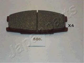 Тормозные колодки JAPANPARTS PA-586AF