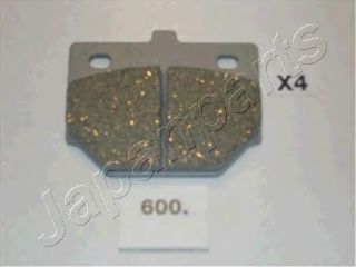 Тормозные колодки JAPANPARTS PA-600AF