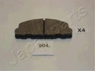 Тормозные колодки japanparts PA-604AF