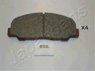 Тормозные колодки JAPANPARTS PA-698AF