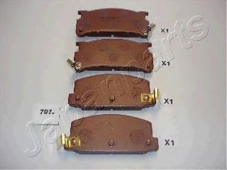 Тормозные колодки JAPANPARTS PA-797AF