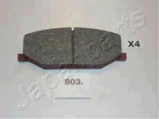 Тормозные колодки JAPANPARTS PA-803AF