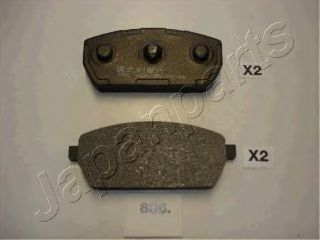 Тормозные колодки JAPANPARTS PA-886AF