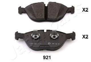 Тормозные колодки JAPANPARTS PA-921AF