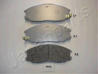 Тормозные колодки JAPANPARTS PA-H05AF