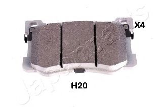 Тормозные колодки JAPANPARTS PA-H20AF