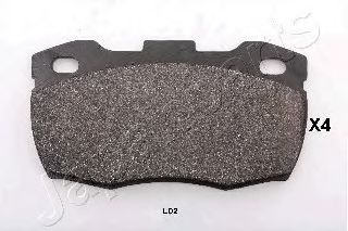 Тормозные колодки JAPANPARTS PA-L02AF