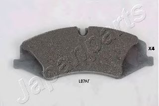 Тормозные колодки JAPANPARTS PA-L07AF