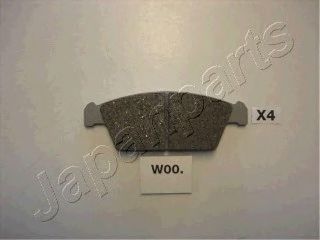 Тормозные колодки JAPANPARTS PA-W00AF