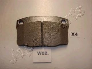 Тормозные колодки JAPANPARTS PA-W02AF