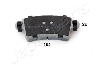 Тормозные колодки JAPANPARTS PP-102AF