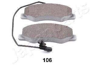 Тормозные колодки JAPANPARTS PP-106AF