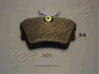 Тормозные колодки JAPANPARTS PP-109AF