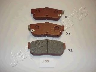 Тормозные колодки JAPANPARTS PP-133AF