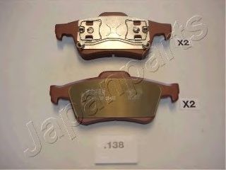 Тормозные колодки JAPANPARTS PP-138AF