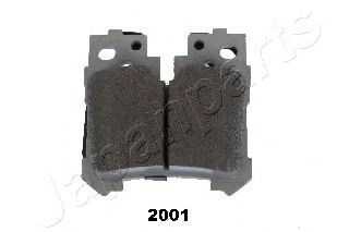 Тормозные колодки JAPANPARTS PP-2001AF