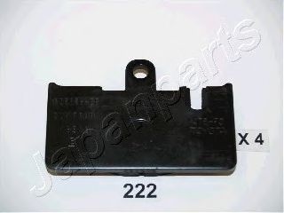 Тормозные колодки JAPANPARTS PP-222AF