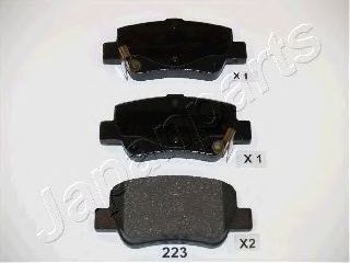 Тормозные колодки JAPANPARTS PP-223AF