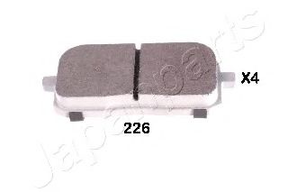 Тормозные колодки JAPANPARTS PP-226AF