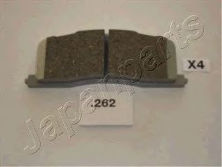Тормозные колодки JAPANPARTS PP-262AF