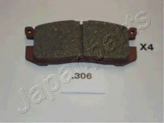 Тормозные колодки JAPANPARTS PP-306AF