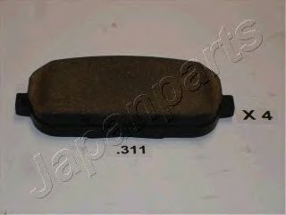 Тормозные колодки JAPANPARTS PP-311AF