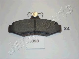 Тормозные колодки JAPANPARTS PP-398AF