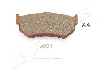 Тормозные колодки JAPANPARTS PP-401AF