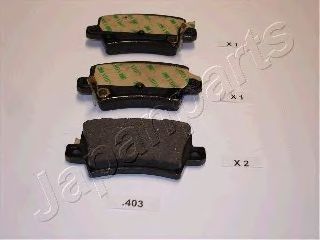Тормозные колодки JAPANPARTS PP-403AF