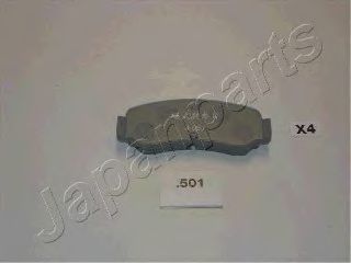 Тормозные колодки JAPANPARTS PP-501AF
