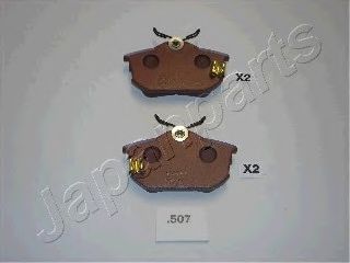 Тормозные колодки JAPANPARTS PP-507AF