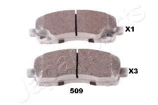 Тормозные колодки JAPANPARTS PP-509AF